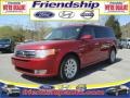 2009 Redfire Metallic Ford Flex SEL AWD  photo #2