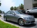 2008 Palladium Silver Metallic Mercedes-Benz C 350 Sport  photo #4