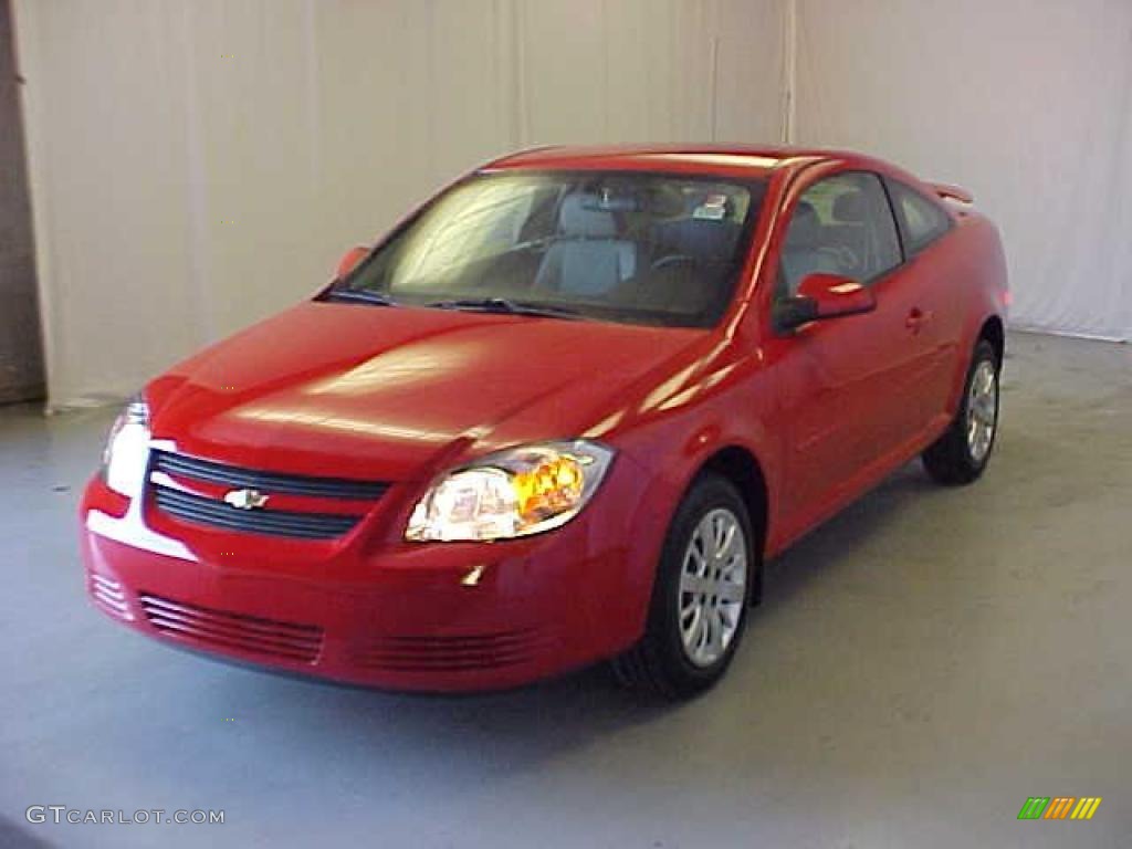 2010 Cobalt LT Coupe - Victory Red / Gray photo #3