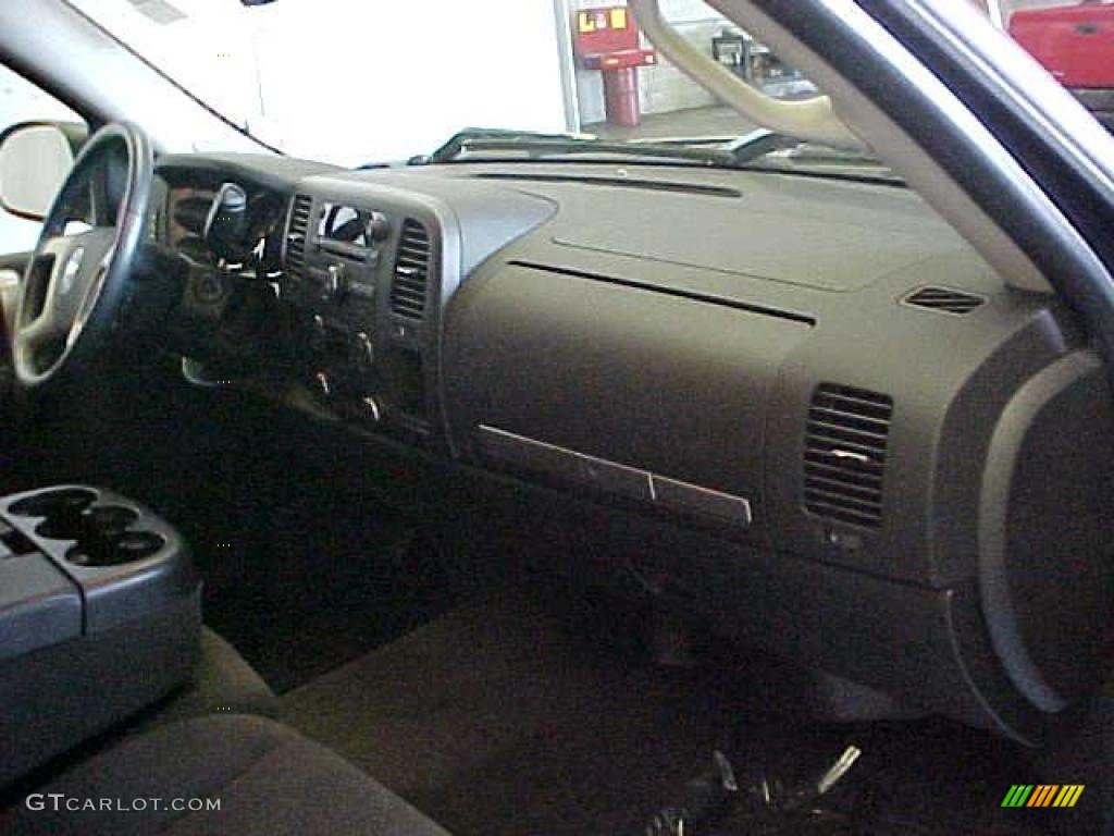 2008 Silverado 1500 LT Extended Cab - Dark Blue Metallic / Ebony photo #8