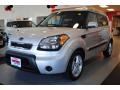 2010 Bright Silver Kia Soul +  photo #3