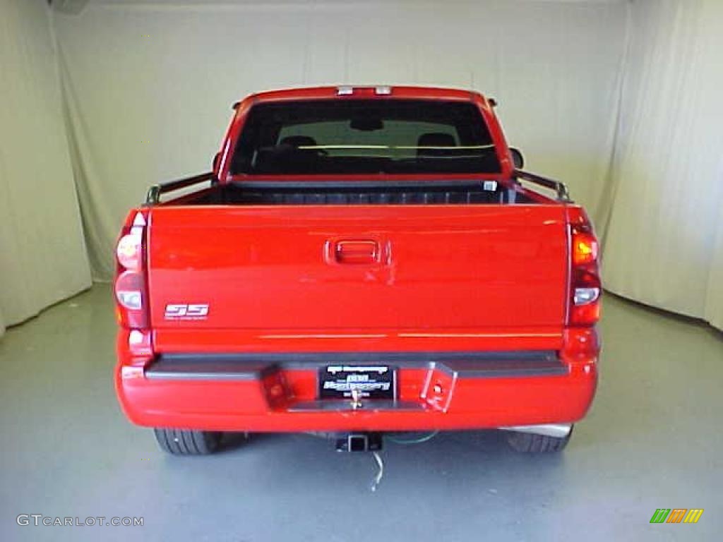 2003 Silverado 1500 SS Extended Cab AWD - Victory Red / Dark Charcoal photo #19