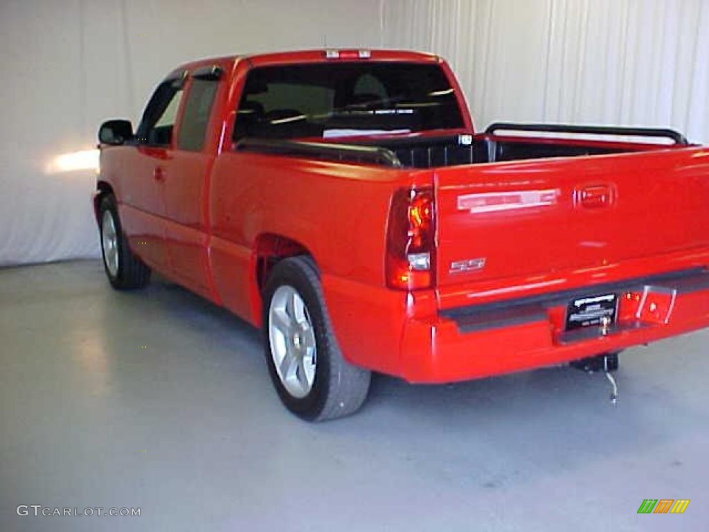 2003 Silverado 1500 SS Extended Cab AWD - Victory Red / Dark Charcoal photo #21