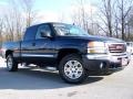 2006 Deep Blue Metallic GMC Sierra 1500 SLT Extended Cab 4x4  photo #8
