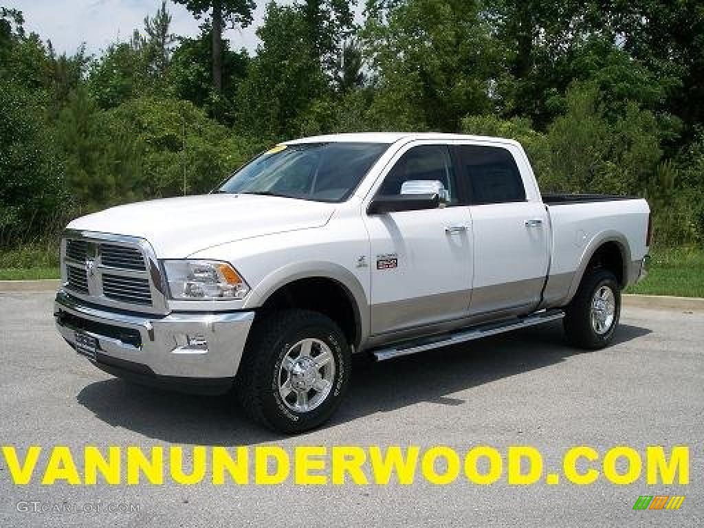 Bright White Dodge Ram 2500