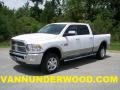 2010 Bright White Dodge Ram 2500 Laramie Crew Cab 4x4  photo #1