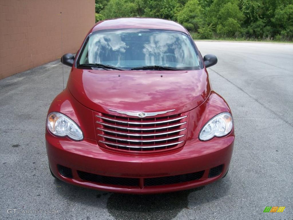 2007 PT Cruiser Touring - Inferno Red Crystal Pearl / Pastel Slate Gray photo #2