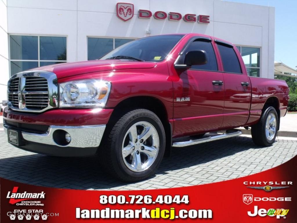 Inferno Red Crystal Pearl Dodge Ram 1500