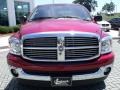 2008 Inferno Red Crystal Pearl Dodge Ram 1500 Big Horn Edition Quad Cab  photo #8