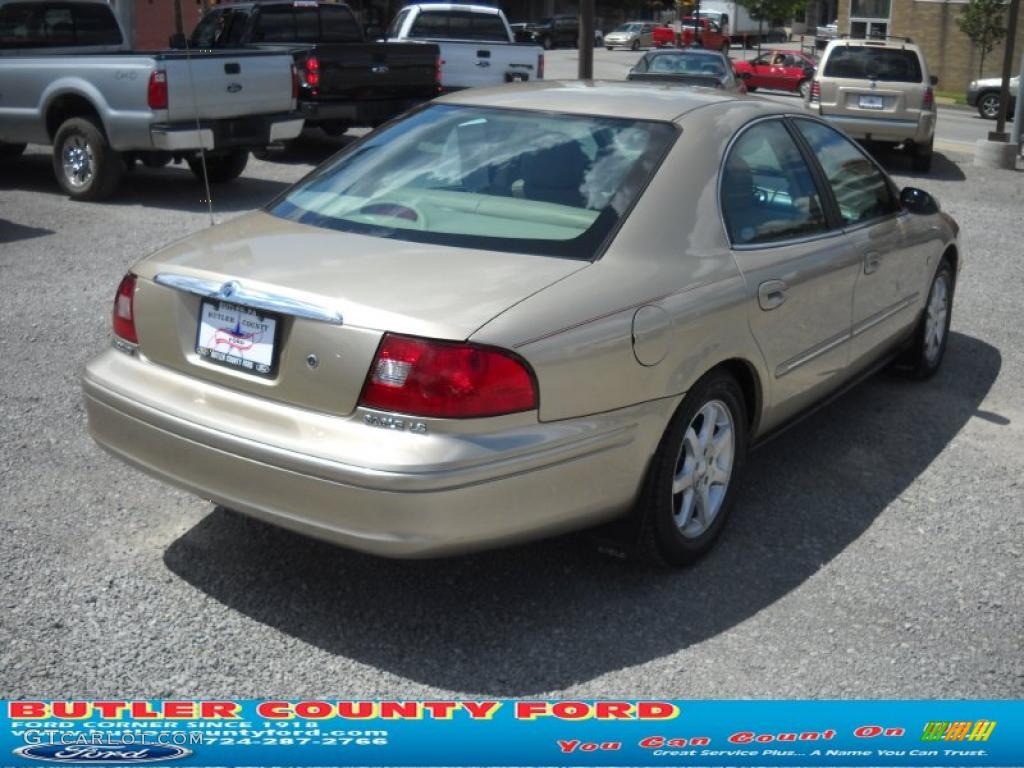 2000 Sable LS Sedan - Harvest Gold Metallic / Medium Parchment photo #2