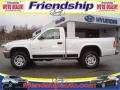 Bright White - Dakota SLT Regular Cab 4x4 Photo No. 1