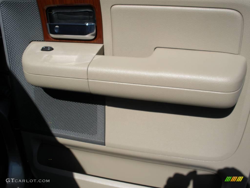 2005 F150 Lariat SuperCrew 4x4 - Arizona Beige Metallic / Tan photo #16