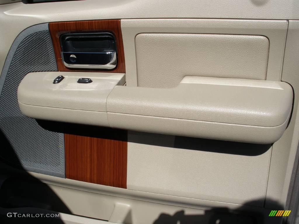 2005 F150 Lariat SuperCrew 4x4 - Arizona Beige Metallic / Tan photo #18