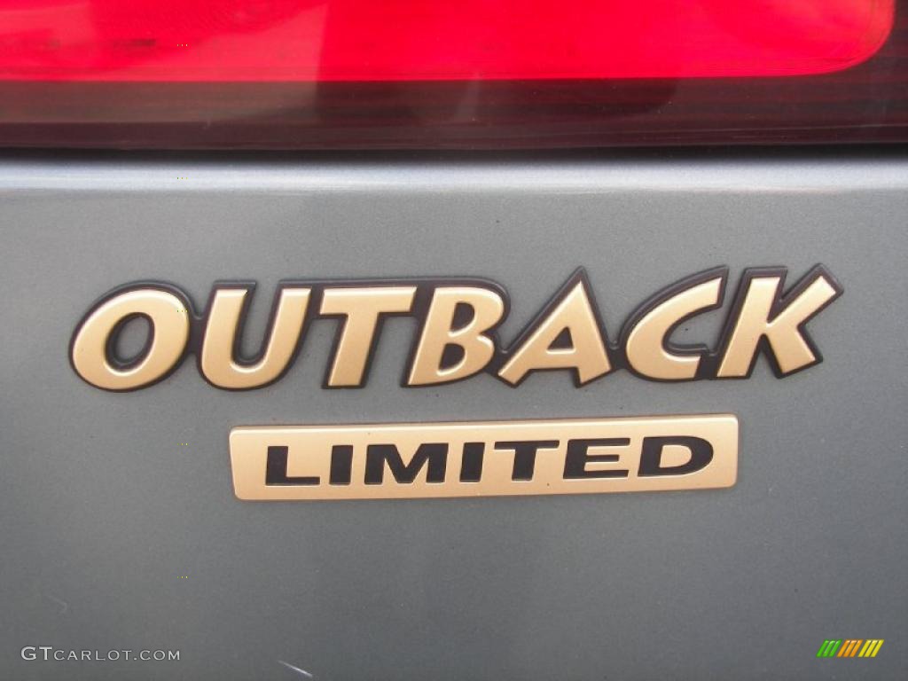 2002 Outback Limited Wagon - Wintergreen Metallic / Beige photo #10