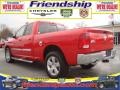 2010 Flame Red Dodge Ram 1500 Big Horn Quad Cab 4x4  photo #2