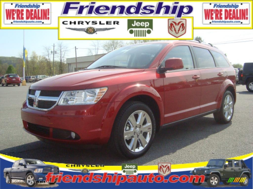 Inferno Red Crystal Pearl Coat Dodge Journey