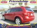 2010 Inferno Red Crystal Pearl Coat Dodge Journey SXT AWD  photo #2