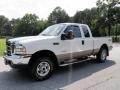 2003 Oxford White Ford F250 Super Duty Lariat SuperCab 4x4  photo #10