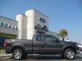 2006 Dark Stone Metallic Ford F150 Lariat SuperCab 4x4  photo #2