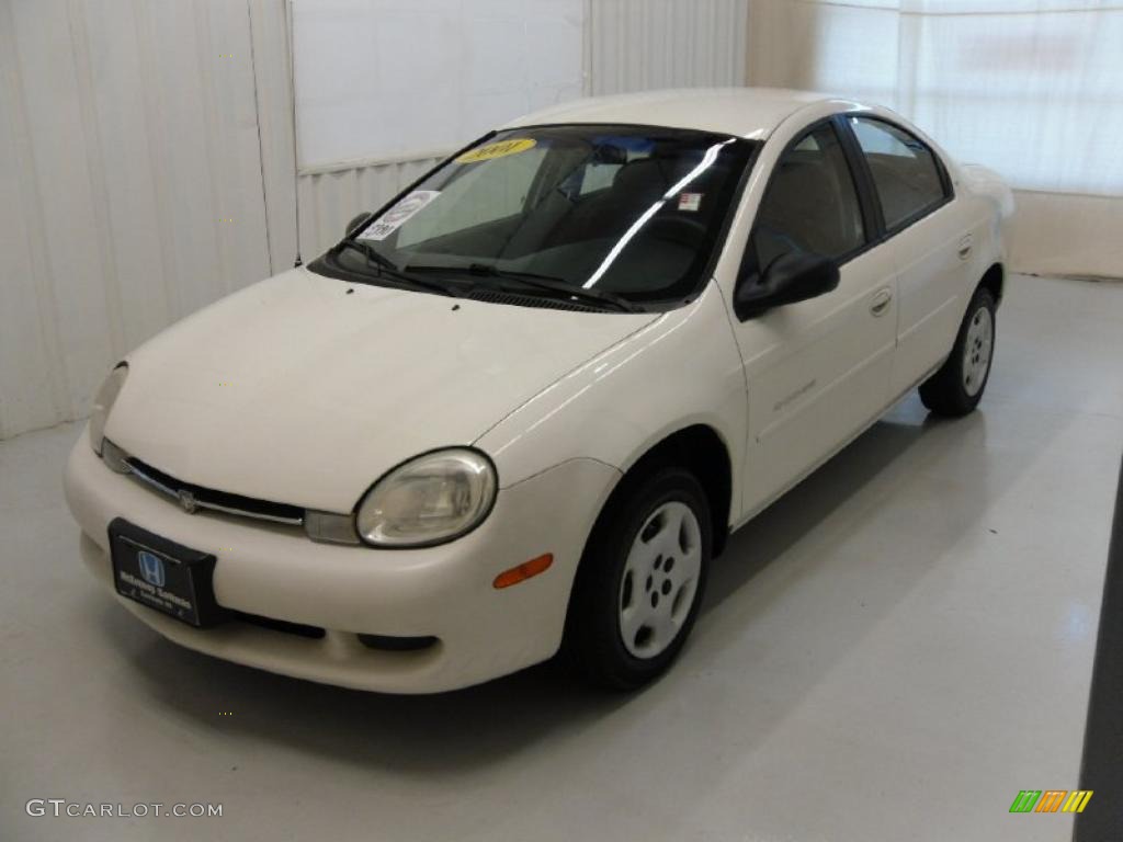 2001 Neon SE - Stone White / Dark Slate Gray photo #1