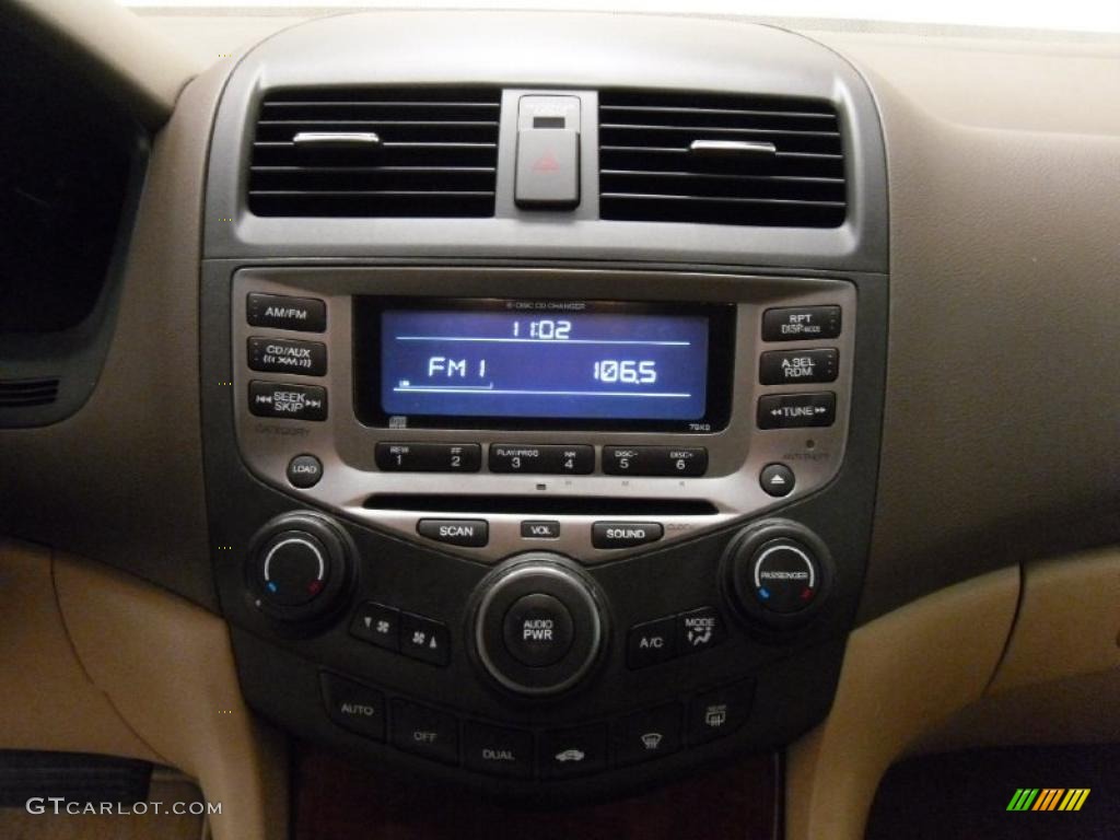 2007 Accord EX-L V6 Sedan - Taffeta White / Ivory photo #15