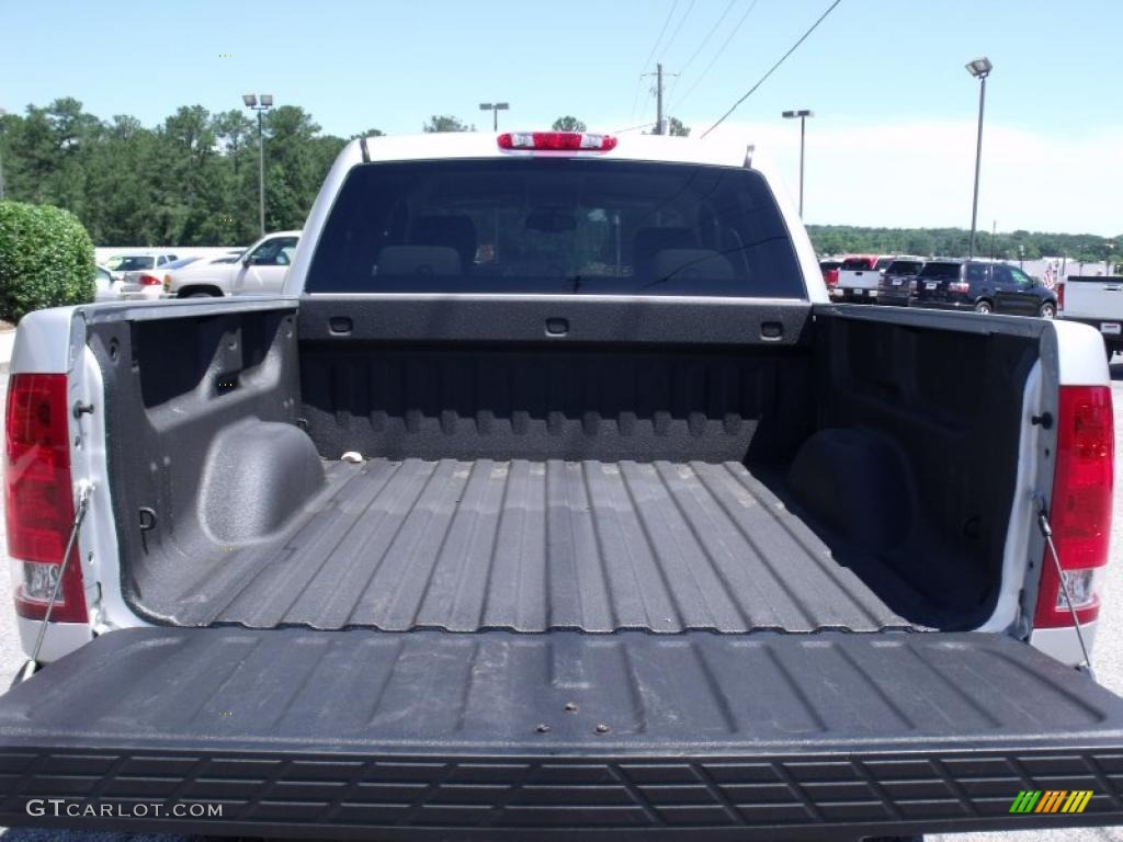 2010 Sierra 1500 SLT Crew Cab - Pure Silver Metallic / Dark Titanium/Light Titanium photo #14