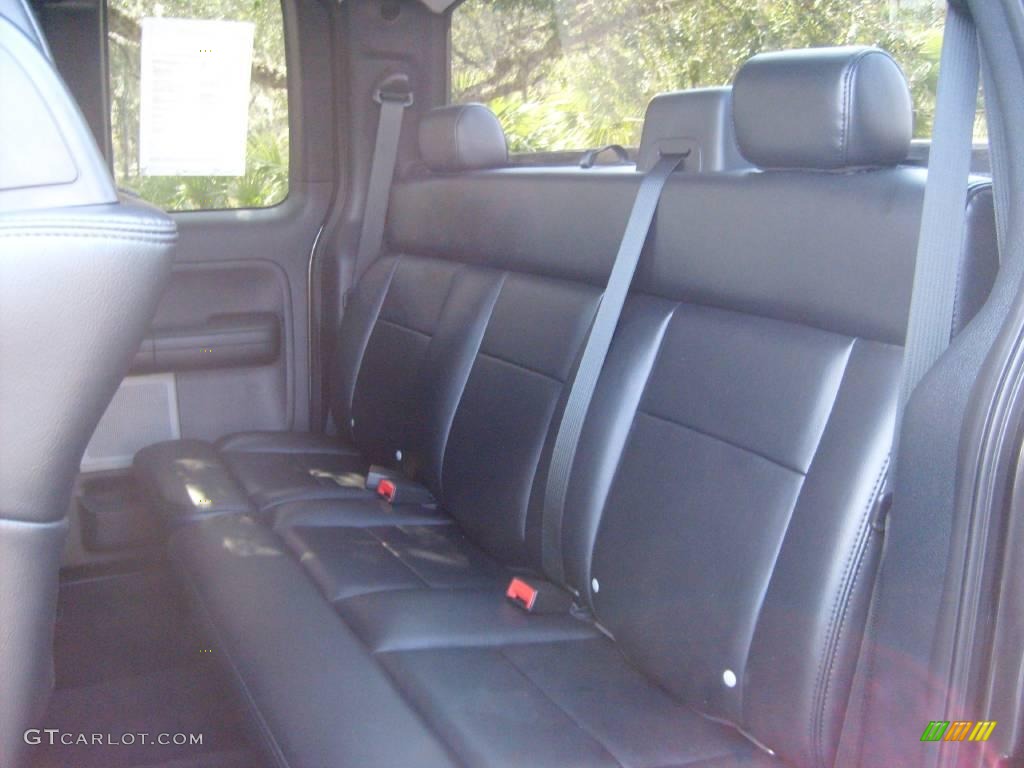 2006 F150 Lariat SuperCab 4x4 - Dark Stone Metallic / Black photo #21