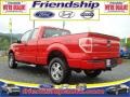 2010 Vermillion Red Ford F150 STX SuperCab 4x4  photo #2