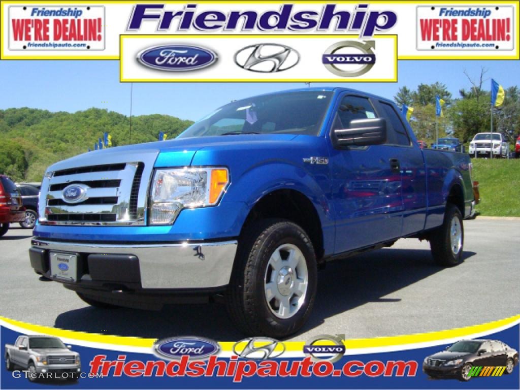 Blue Flame Metallic Ford F150