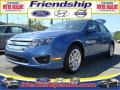 2010 Sport Blue Metallic Ford Fusion SEL V6  photo #1