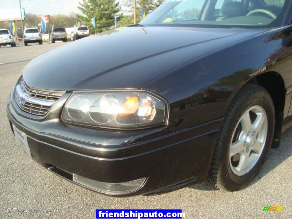 2004 Impala LS - Black / Neutral Beige photo #9
