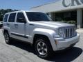 2008 Bright Silver Metallic Jeep Liberty Sport  photo #2