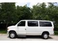 Oxford White - E Series Van E350 XLT Passenger Photo No. 3