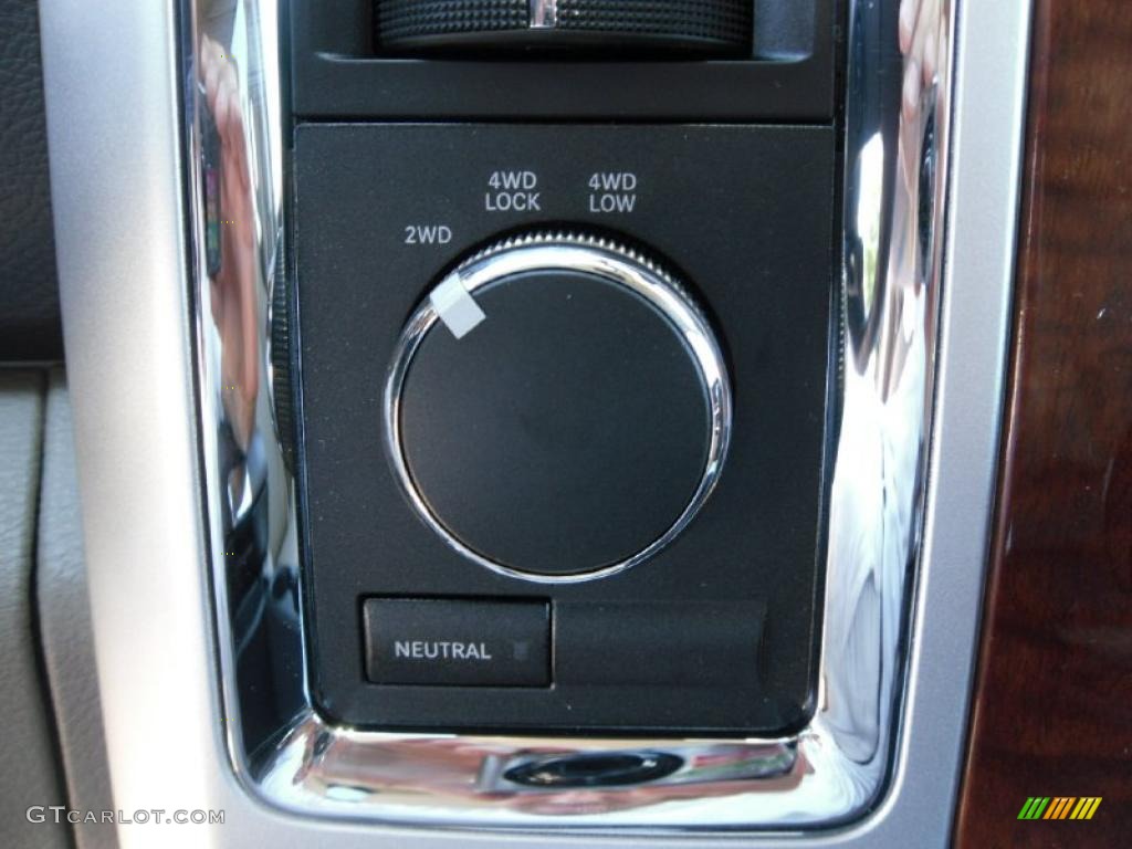 2010 Ram 3500 Laramie Crew Cab 4x4 Dually - Inferno Red Crystal Pearl / Light Pebble Beige/Bark Brown photo #12