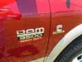 2010 Inferno Red Crystal Pearl Dodge Ram 3500 Laramie Crew Cab 4x4 Dually  photo #23