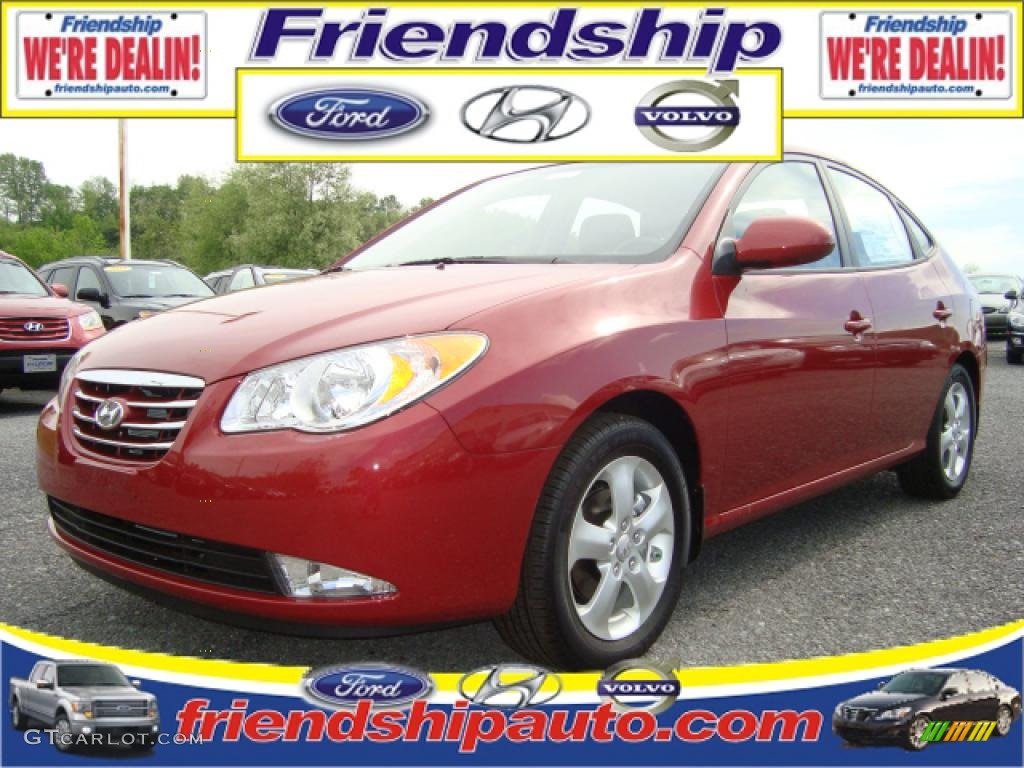 Apple Red Pearl Hyundai Elantra