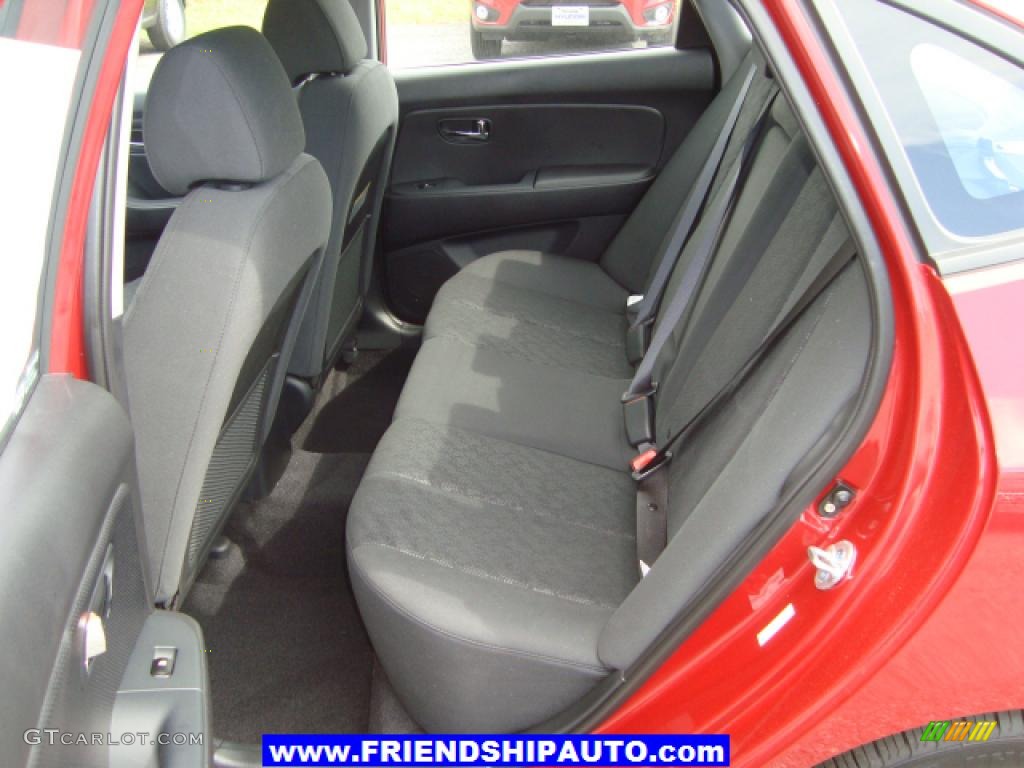 2010 Elantra SE - Apple Red Pearl / Black photo #4