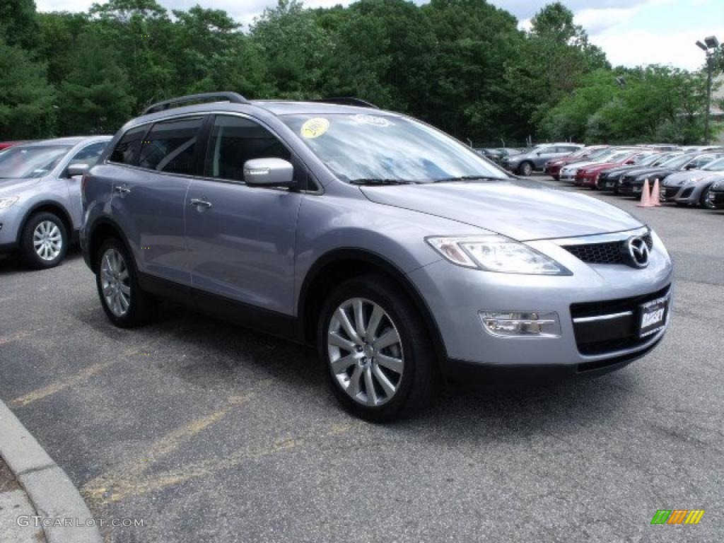 2008 CX-9 Grand Touring AWD - Liquid Platinum Metallic / Black photo #1