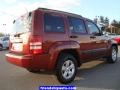 2009 Red Rock Crystal Pearl Jeep Liberty Sport 4x4  photo #13