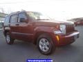 2009 Red Rock Crystal Pearl Jeep Liberty Sport 4x4  photo #15