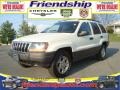 2001 Stone White Jeep Grand Cherokee Laredo 4x4  photo #2