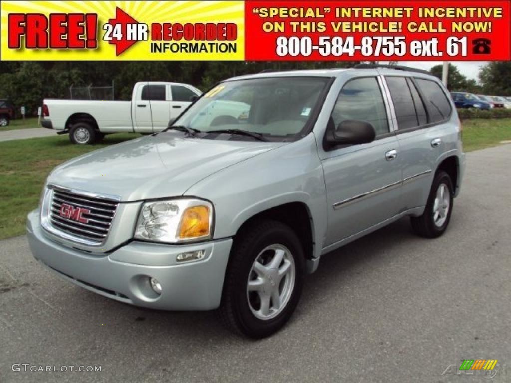 2007 Envoy SLE - Silver Mist Metallic / Light Gray photo #1