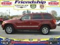 2007 Red Rock Crystal Pearl Jeep Grand Cherokee Limited 4x4  photo #1