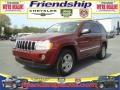 2007 Red Rock Crystal Pearl Jeep Grand Cherokee Limited 4x4  photo #2