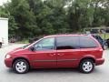 2007 Inferno Red Crystal Pearl Dodge Caravan SXT  photo #2