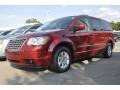 Deep Crimson Crystal Pearl 2010 Chrysler Town & Country Touring
