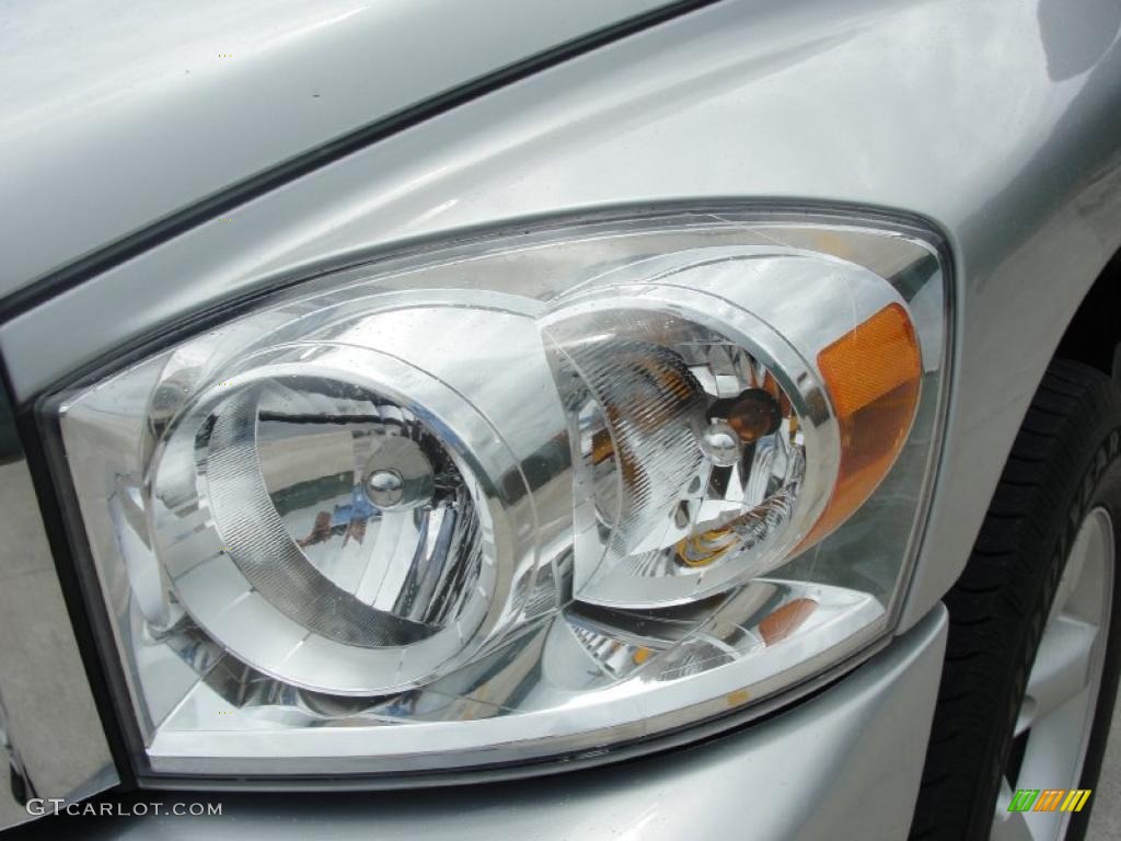 2008 Ram 1500 Lone Star Edition Quad Cab - Bright Silver Metallic / Medium Slate Gray photo #10