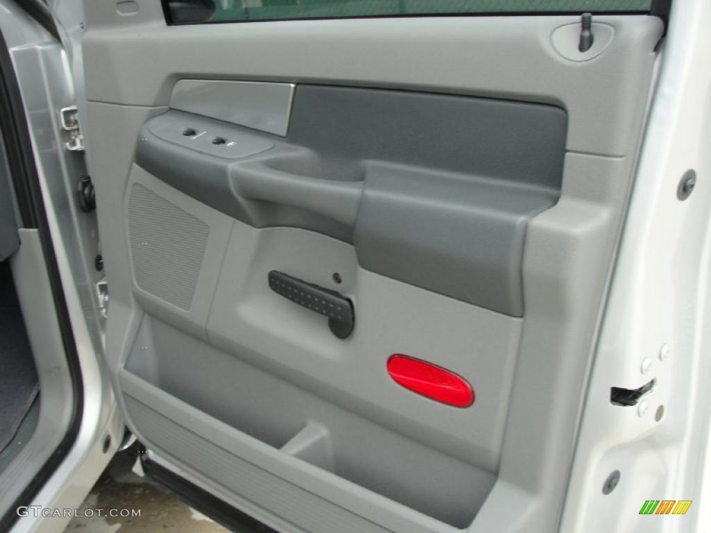 2008 Ram 1500 Lone Star Edition Quad Cab - Bright Silver Metallic / Medium Slate Gray photo #24