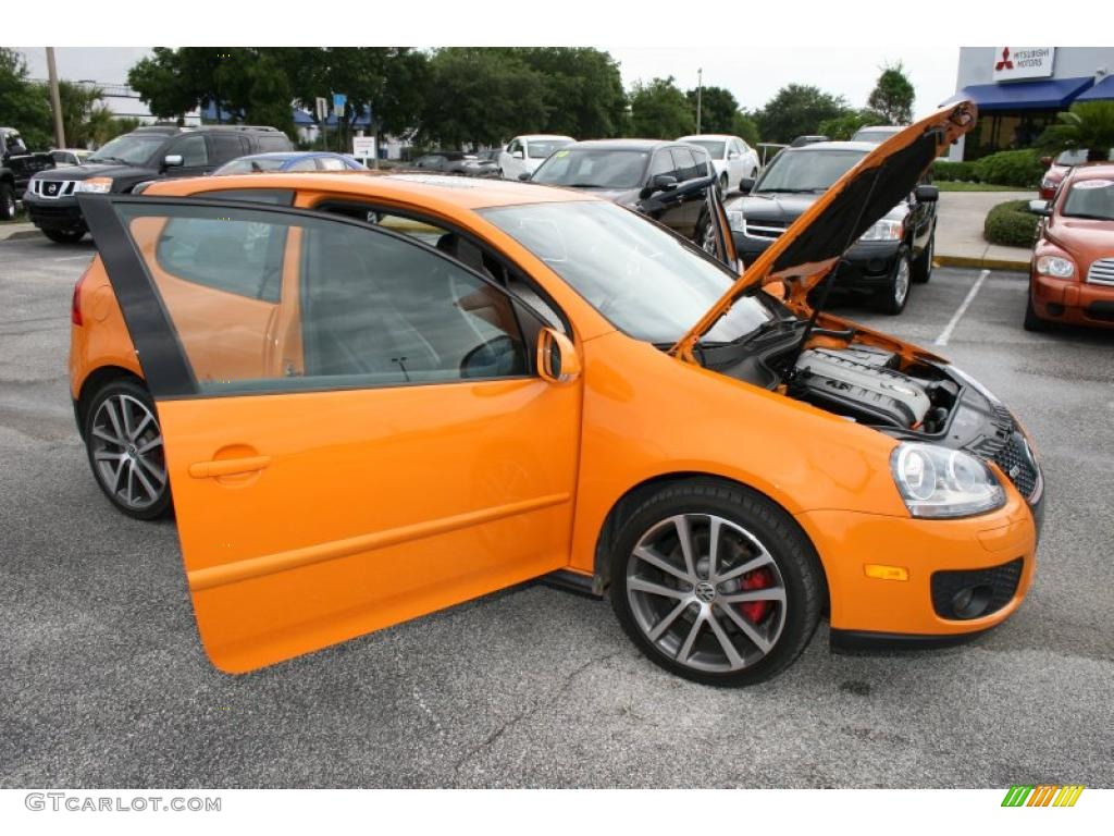 2007 GTI 2 Door Fahrenheit Edition - Fahrenheit Orange / Anthracite photo #44