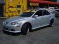 2005 Glacier Silver Metallic Mazda MAZDA6 i Grand Touring Sedan  photo #3